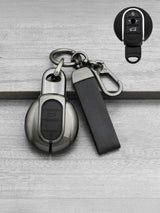 MINI Key Genuine Leather & Metal Frame
