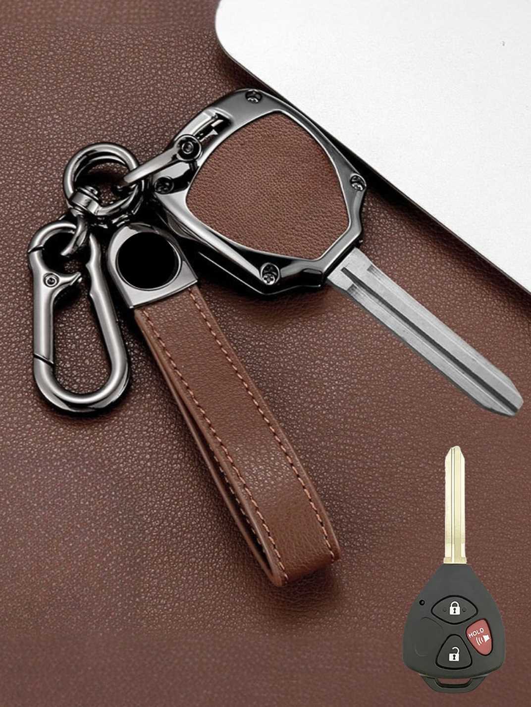 Premium Visible-Button Toyota Key Shell