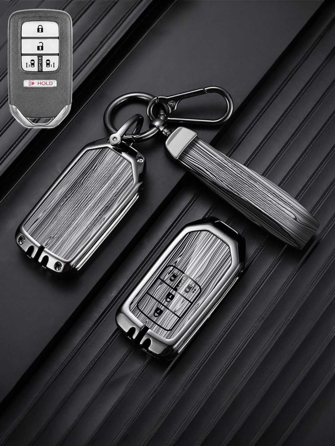 Heavy-Duty Zinc Alloy Honda Key Fob Cover