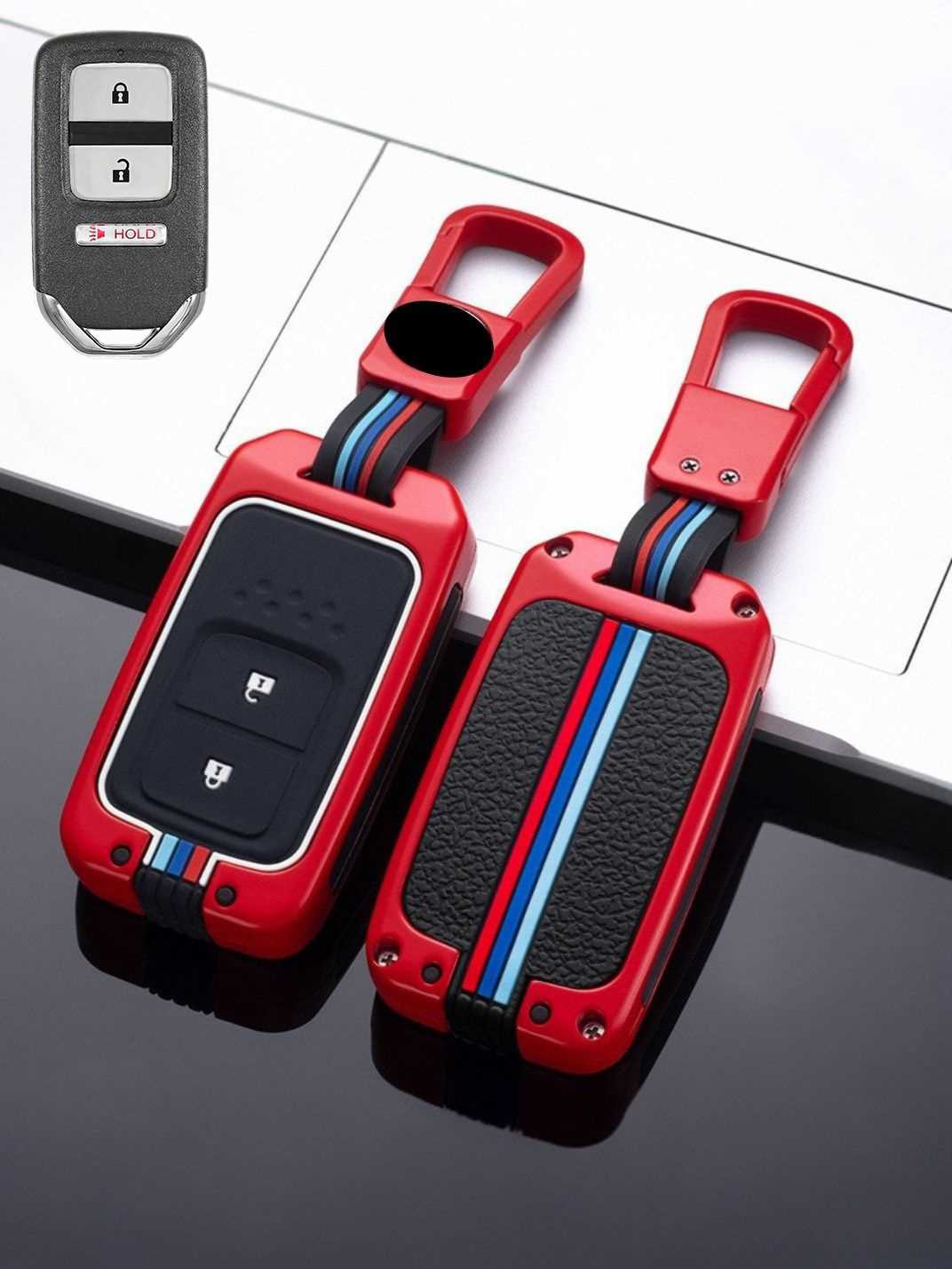 Luxury Colored Alloy Honda Key Fob Case