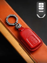 Premium Genuine Leather Honda Key Cover