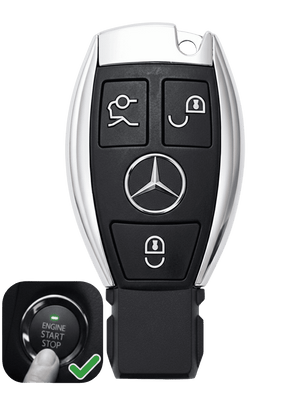 Genuine Alcantara Mercedes-Benz Key Fob