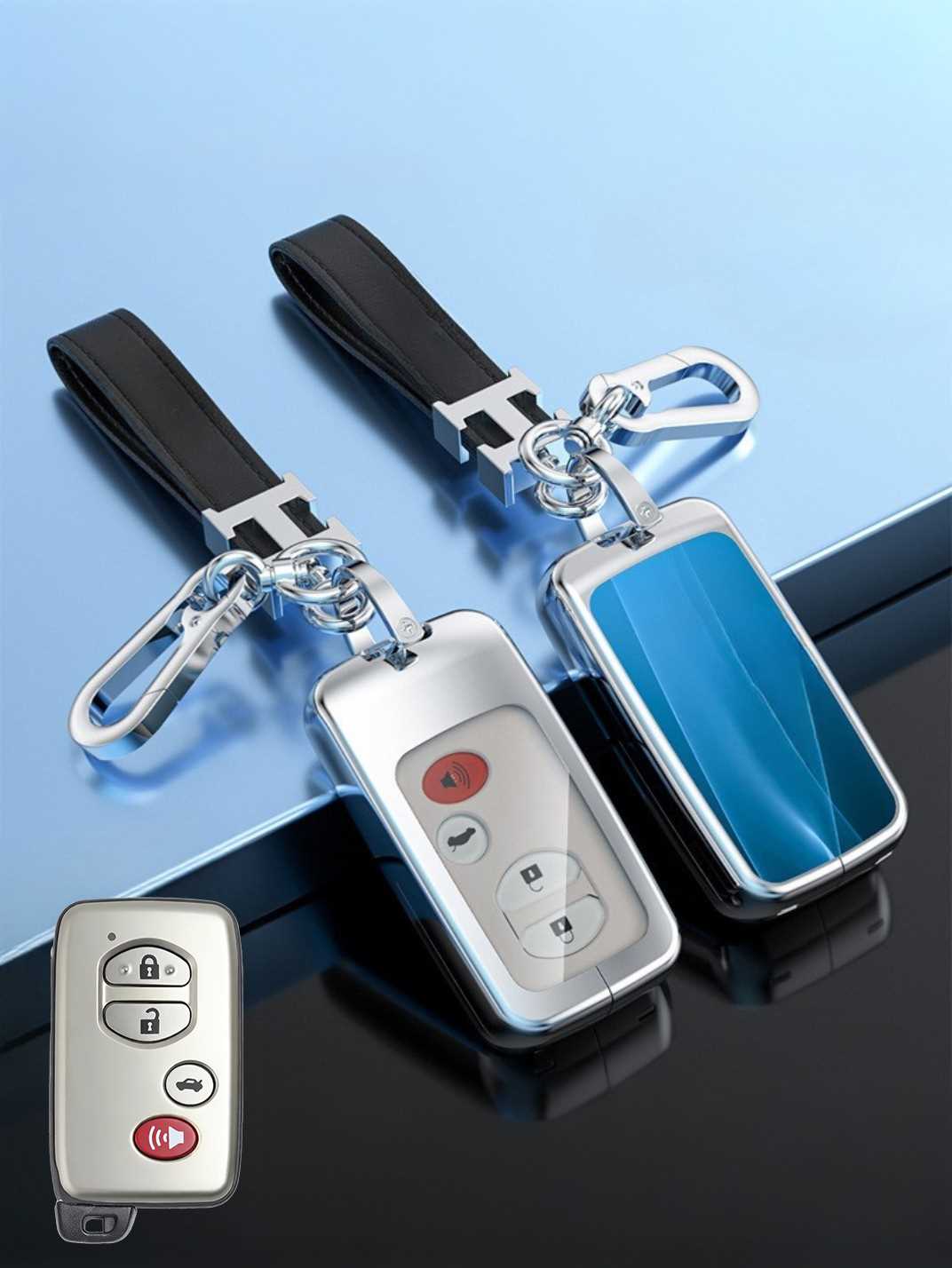 Visible Button Toyota Key Protector Shell