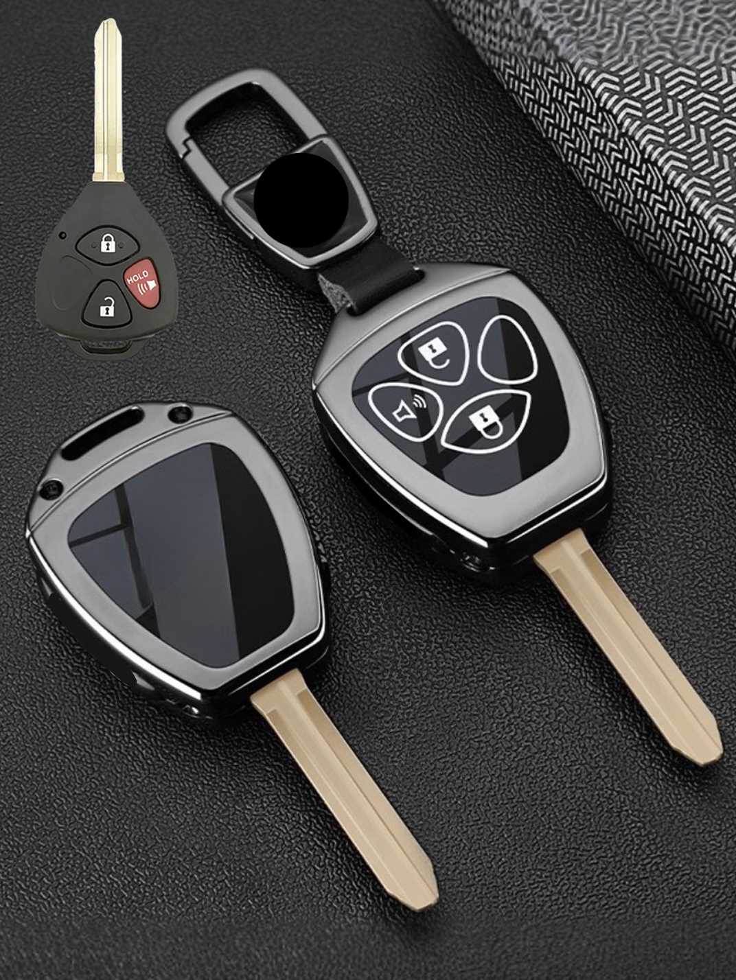 Heavy-Duty Zinc Alloy Toyota Key Fob Cover