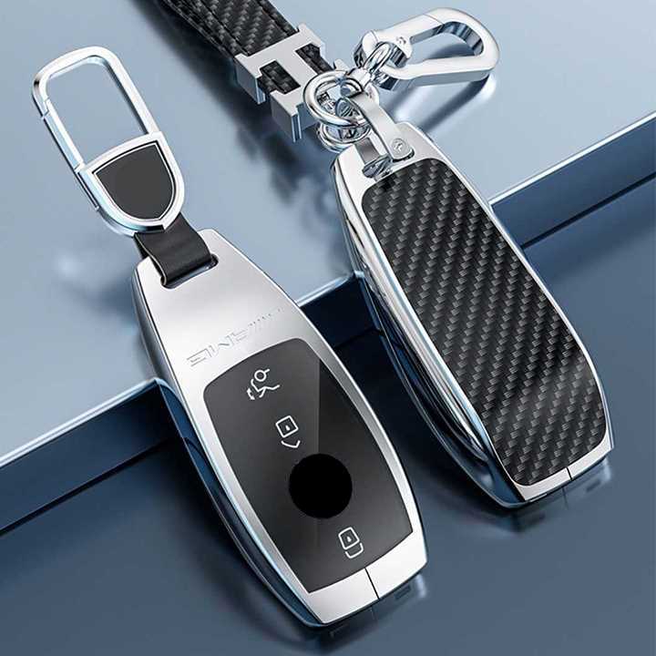 Visible Button Mercedes-Benz Key Protector Shell