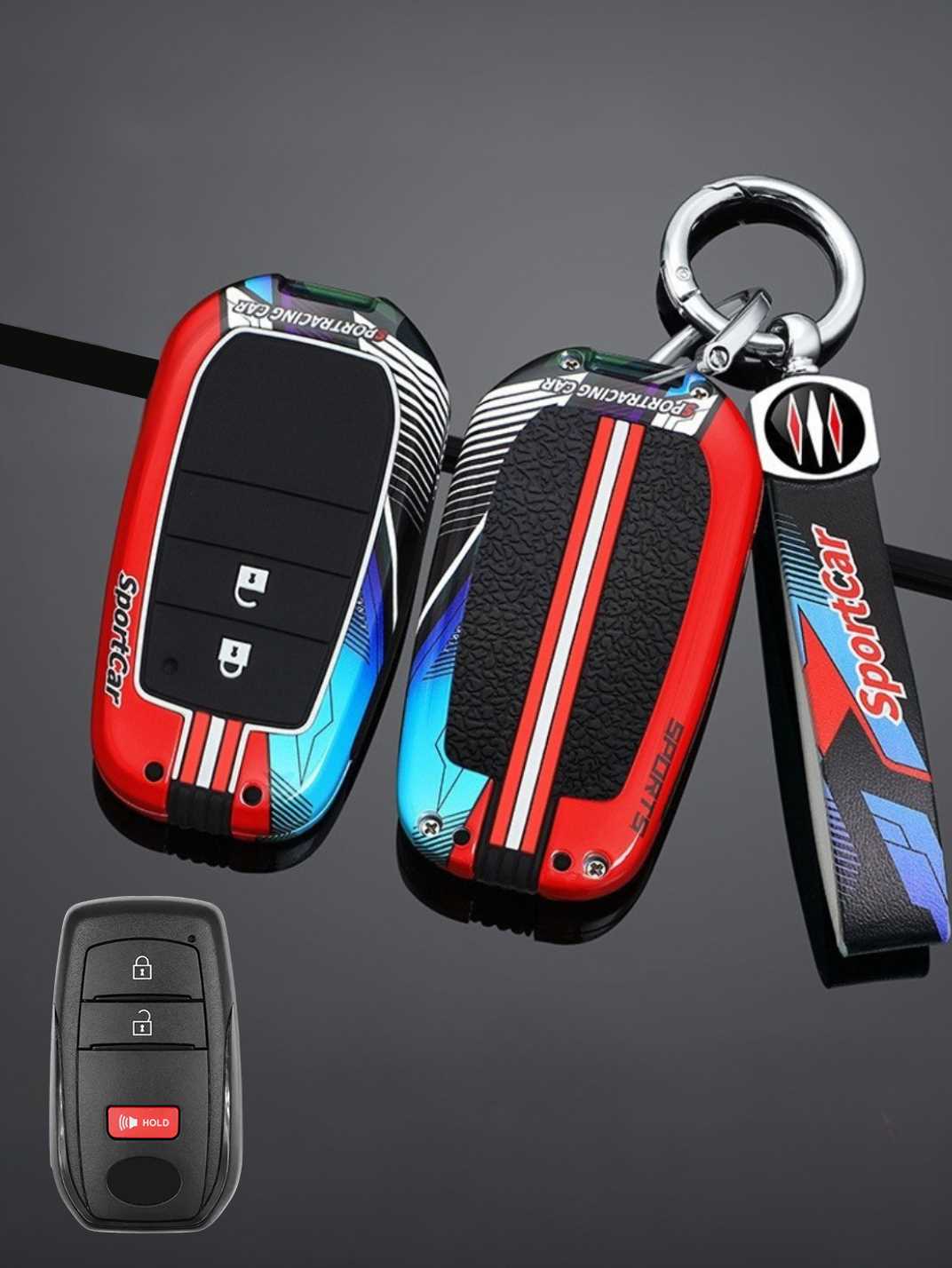 Premium Alloy Toyota Key Fob Cover