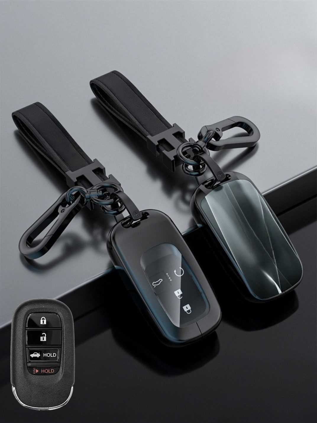 Visible Button Honda Key Protector Shell