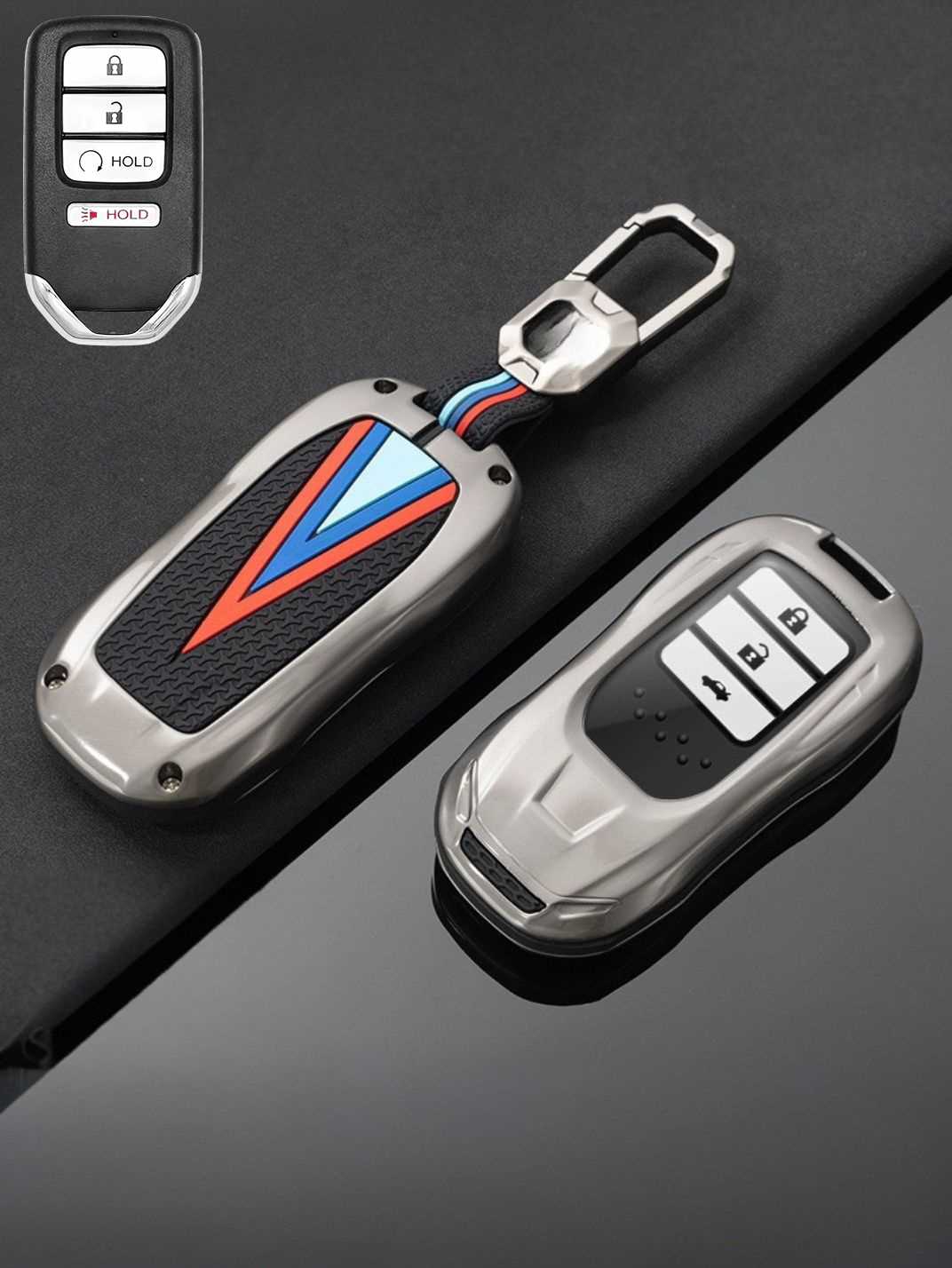 Visible Button Honda Key Protector Shell
