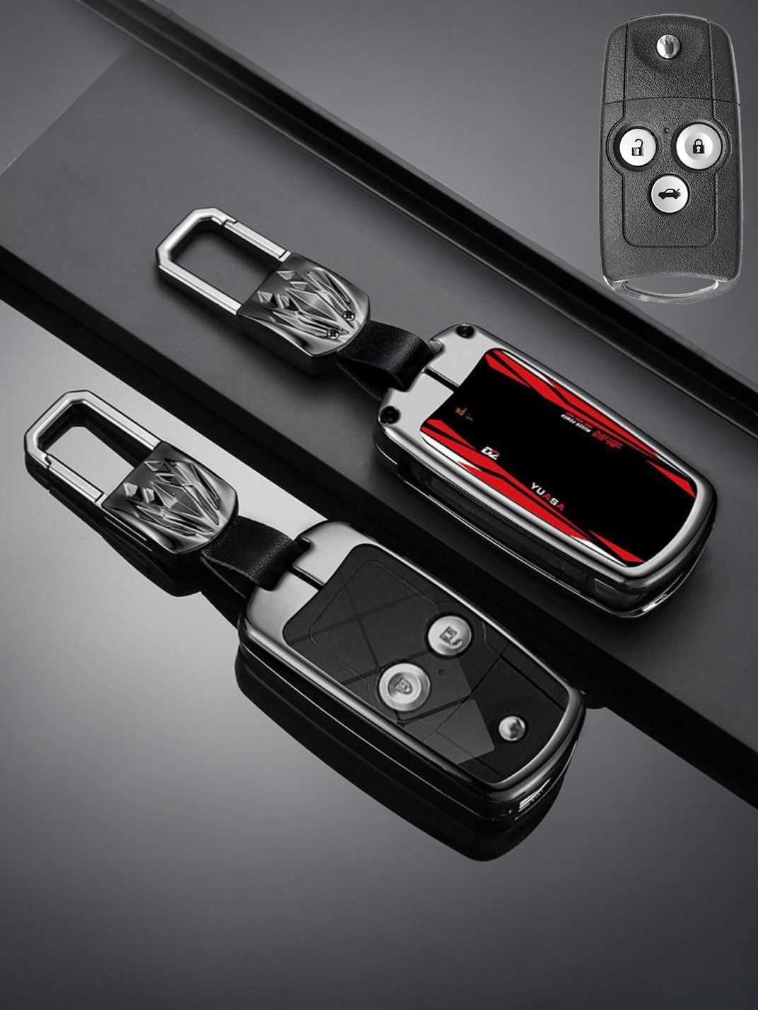 Visible Button Honda Key Protector Shell