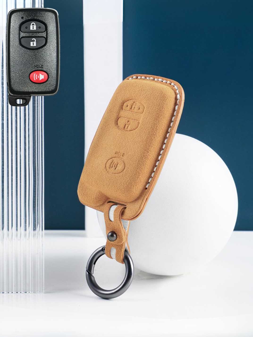 Genuine Alcantara Toyota Key Fob Cover