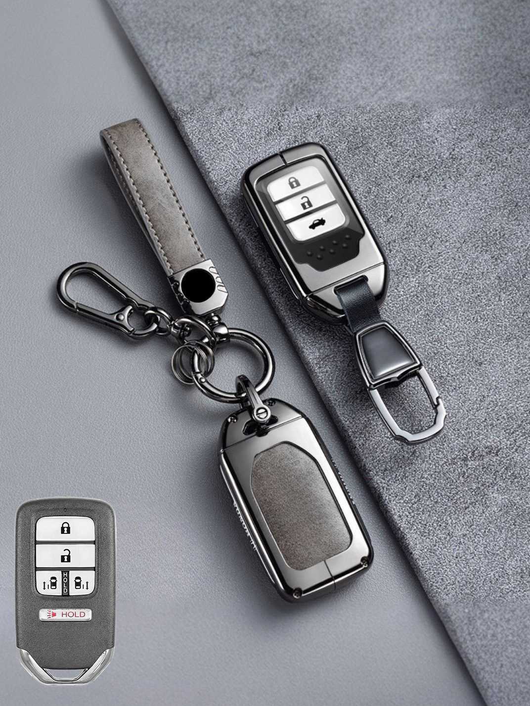 Premium Visible-Button Honda Key Shell