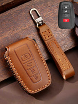 Premium Genuine Leather Toyota Key Cover