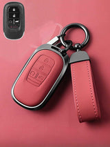 Premium Genuine Leather Honda Key Cover