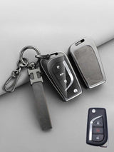 Premium Visible-Button Toyota Key Shell