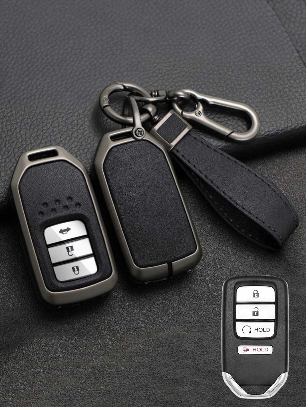 Premium Visible-Button Honda Key Shell