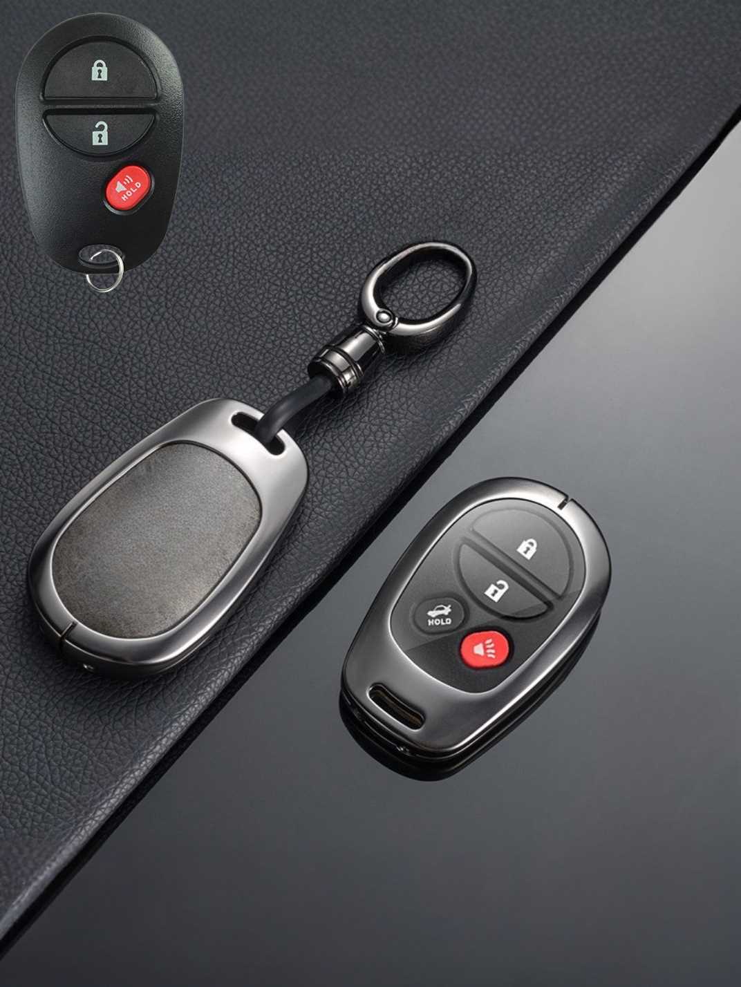 Premium Genuine Leather Toyota Key Cover