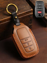 Premium Genuine Leather Toyota Key Cover