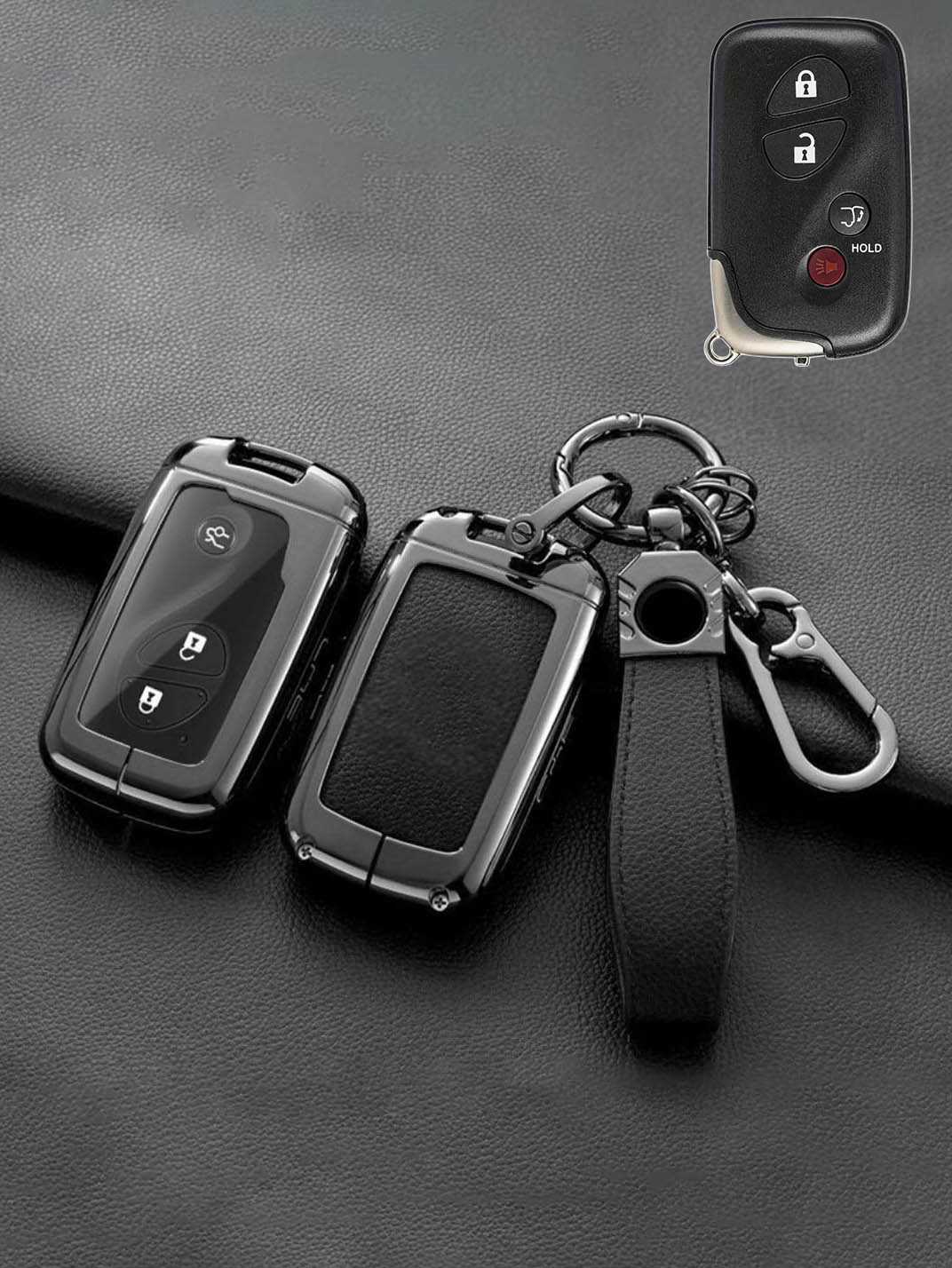 Premium Visible-Button Lexus Key Shell