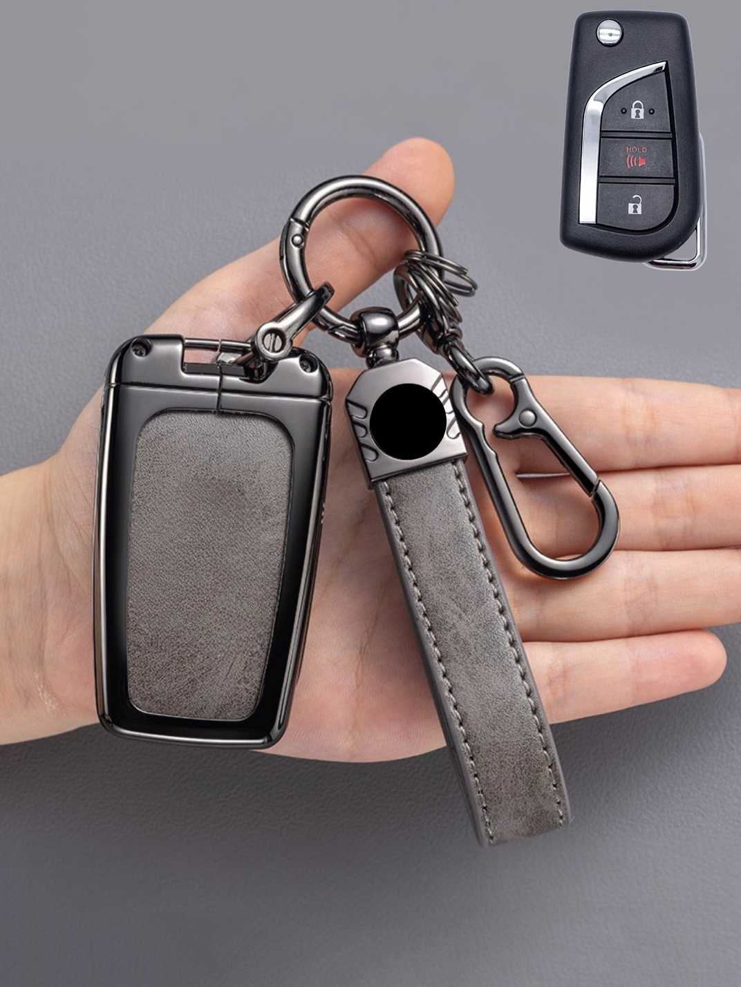 Premium Visible-Button Toyota Key Shell