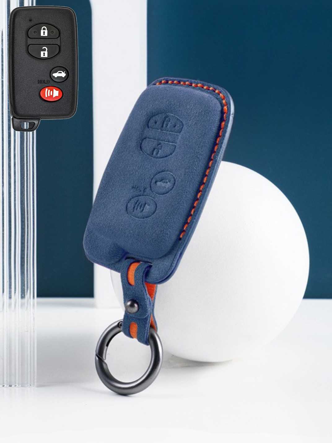 Genuine Alcantara Toyota Key Fob Cover