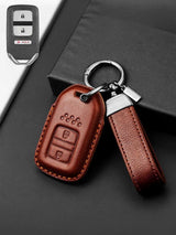 Premium Genuine Leather Honda Key Cover