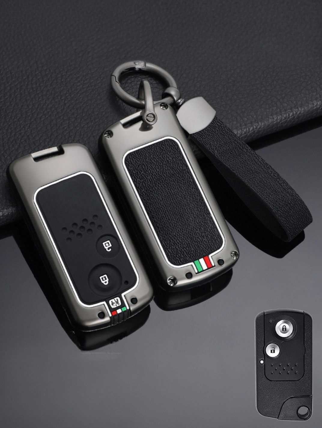 Premium Alloy Honda Key Fob Cover