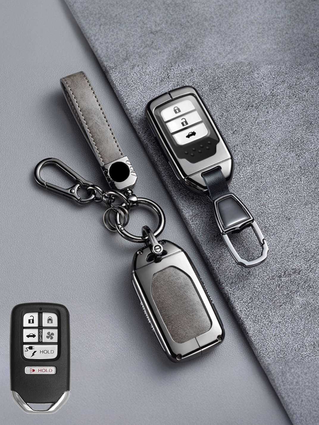 Premium Visible-Button Honda Key Shell
