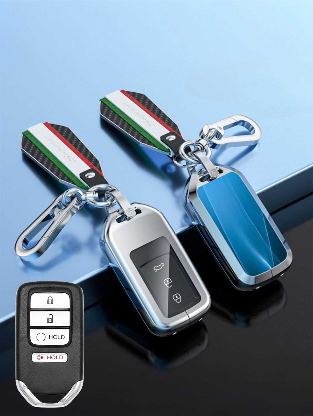 Visible Button Honda Key Protector Shell