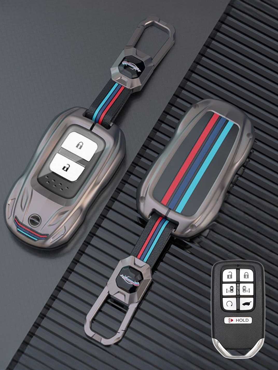 Visible Button Honda Key Protector Shell