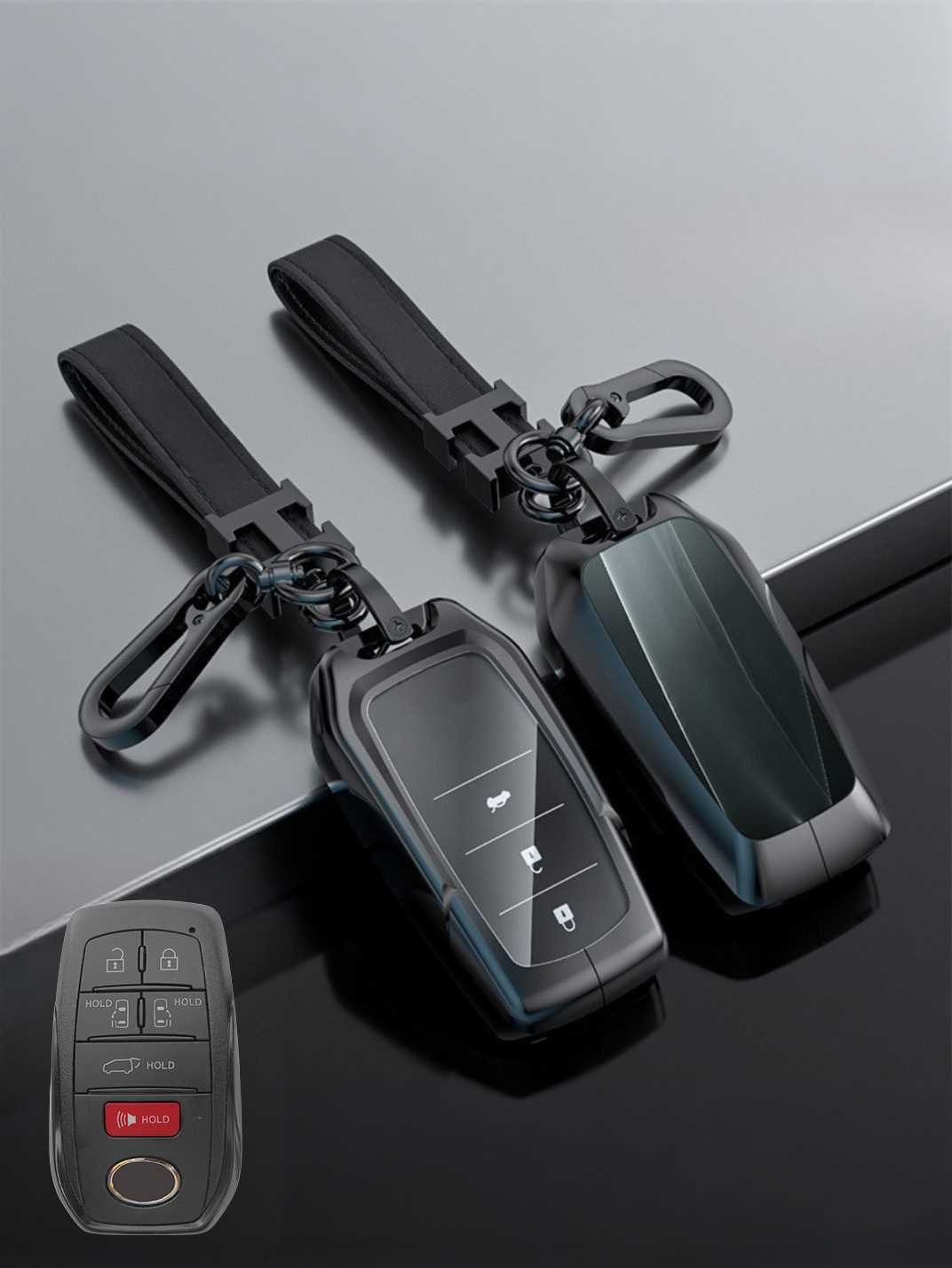 Visible Button Toyota Key Protector Shell