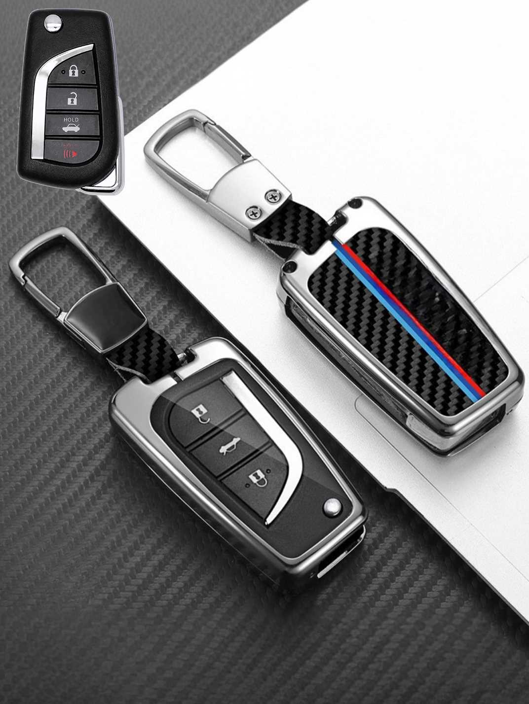 Heavy-Duty Zinc Alloy Toyota Key Fob Cover