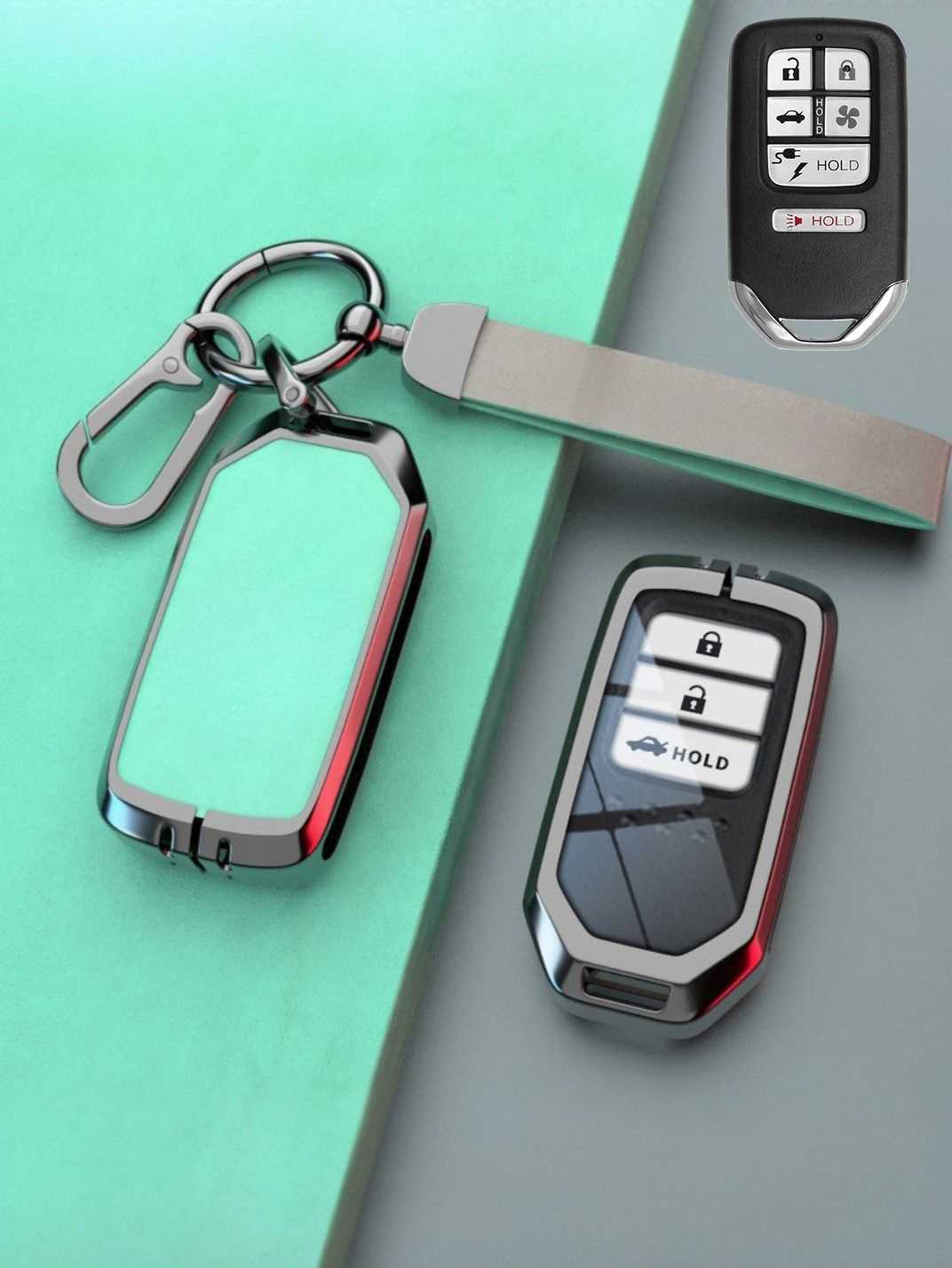 Premium Visible-Button Honda Key Shell