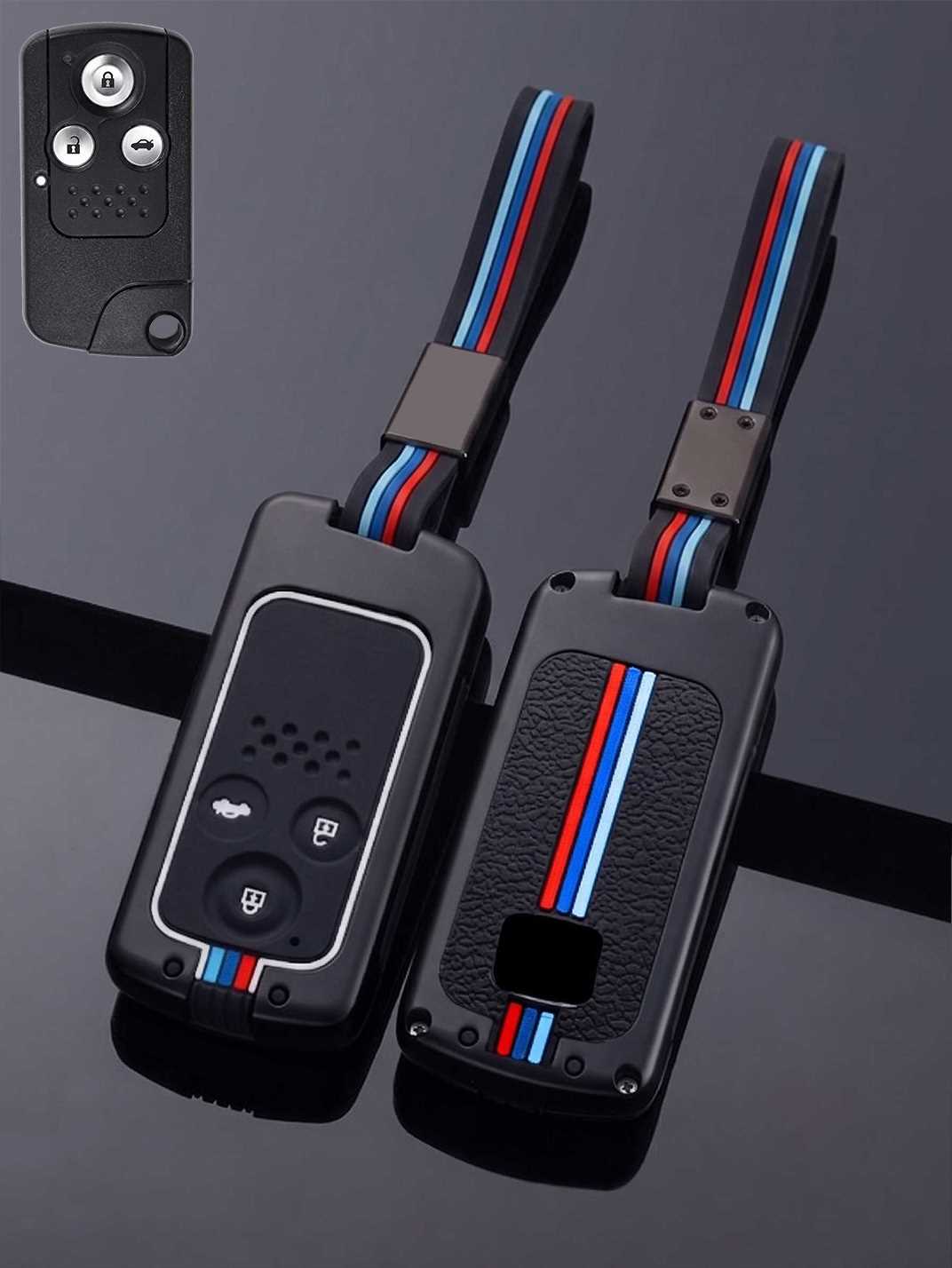 Luxury Colored Alloy Honda Key Fob Case