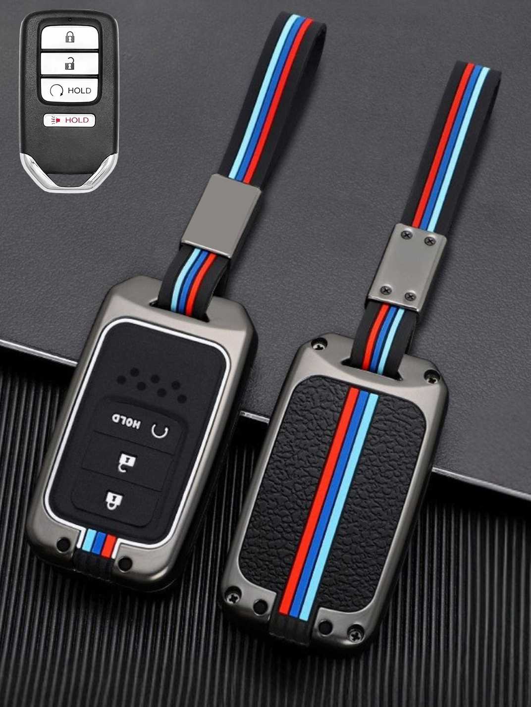 Premium Alloy Honda Key Fob Cover
