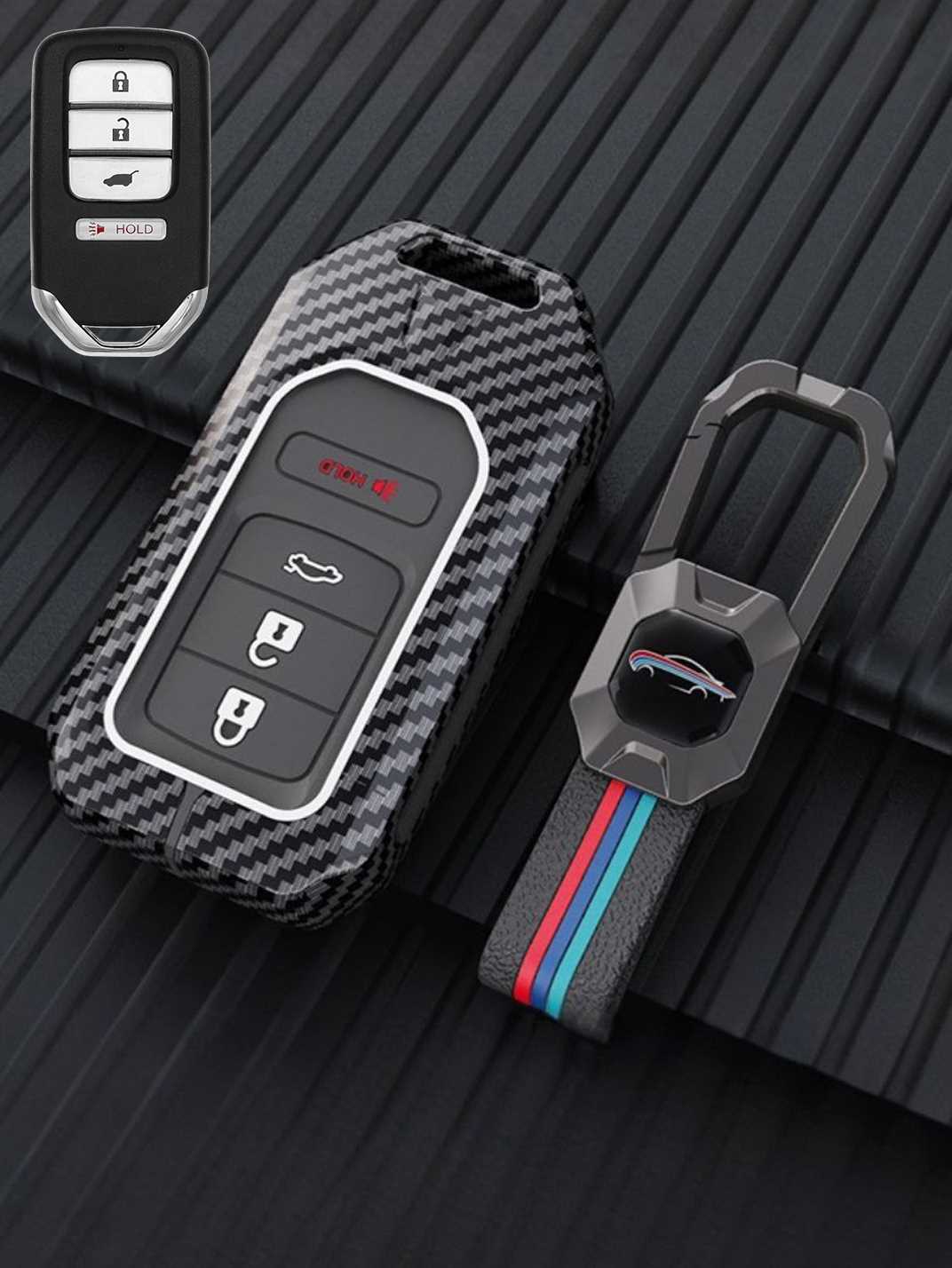 Luxury Colored Alloy Honda Key Fob Case