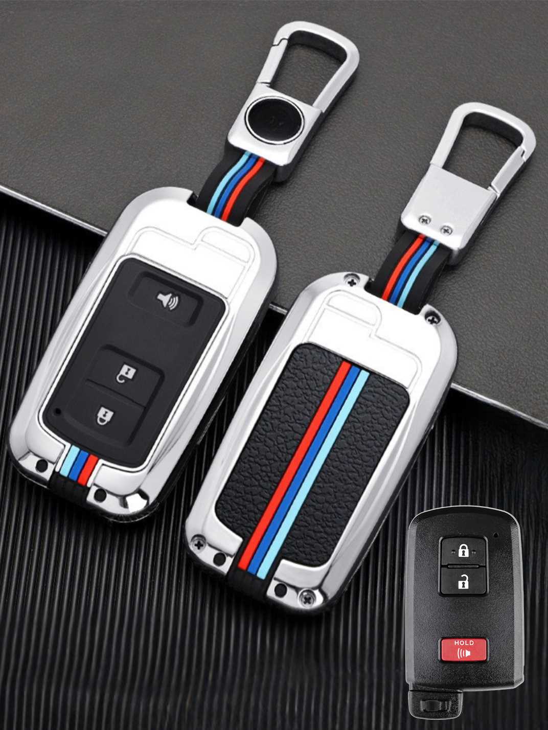 Premium Alloy Toyota Key Fob Cover