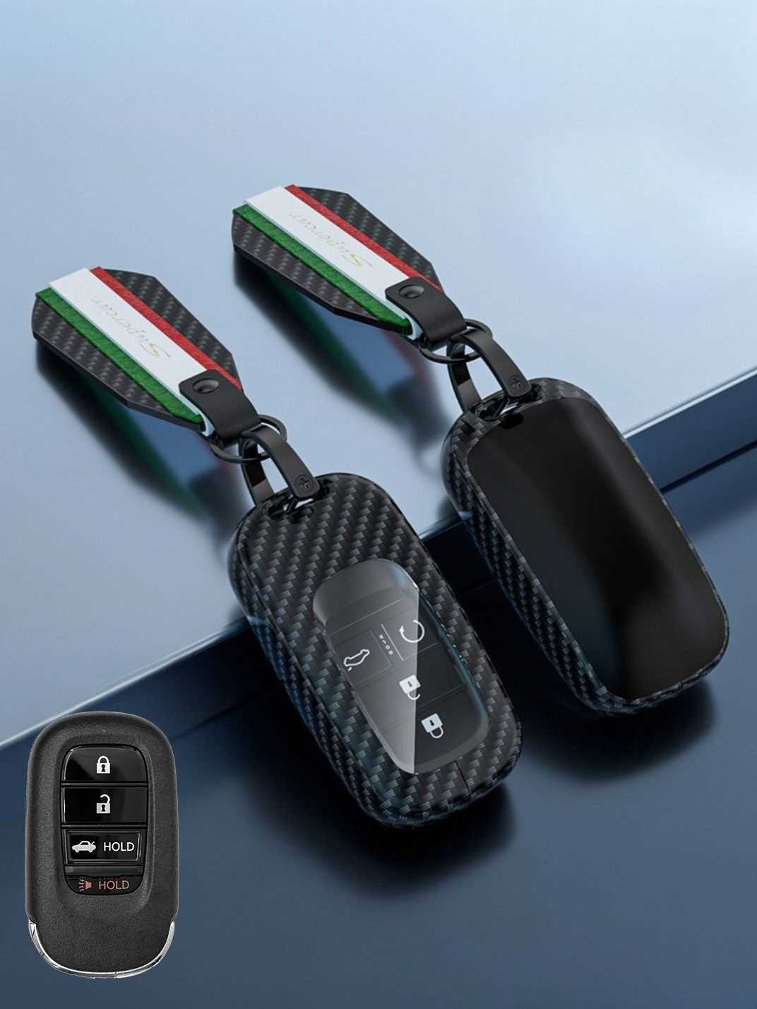 Visible Button Honda Key Protector Shell
