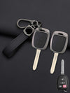Toyota Key Genuine Leather & Metal Frame