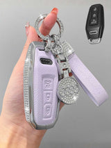 Premium Genuine Leather Audi Key Cover