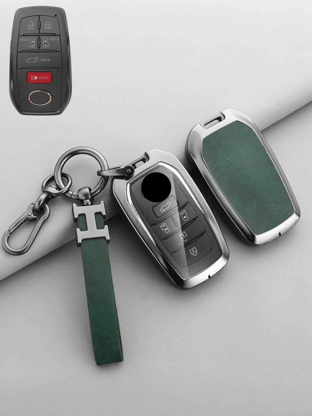 Premium Visible-Button Toyota Key Shell