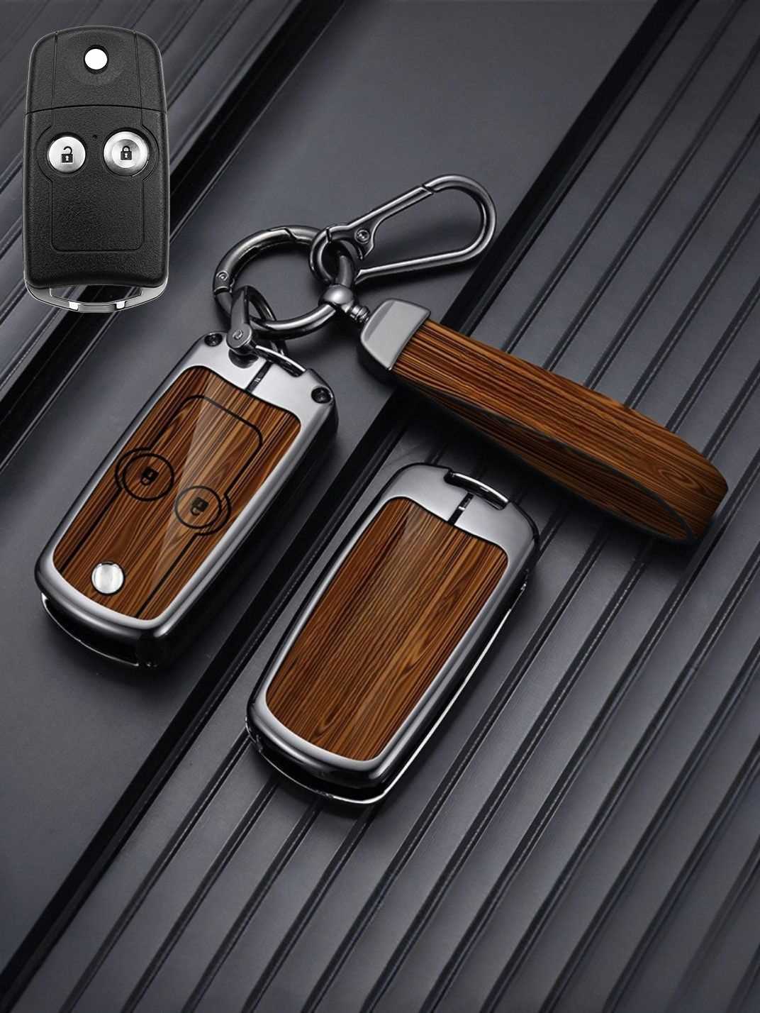 Heavy-Duty Zinc Alloy Honda Key Fob Cover