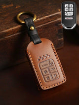 Premium Genuine Leather Honda Key Cover