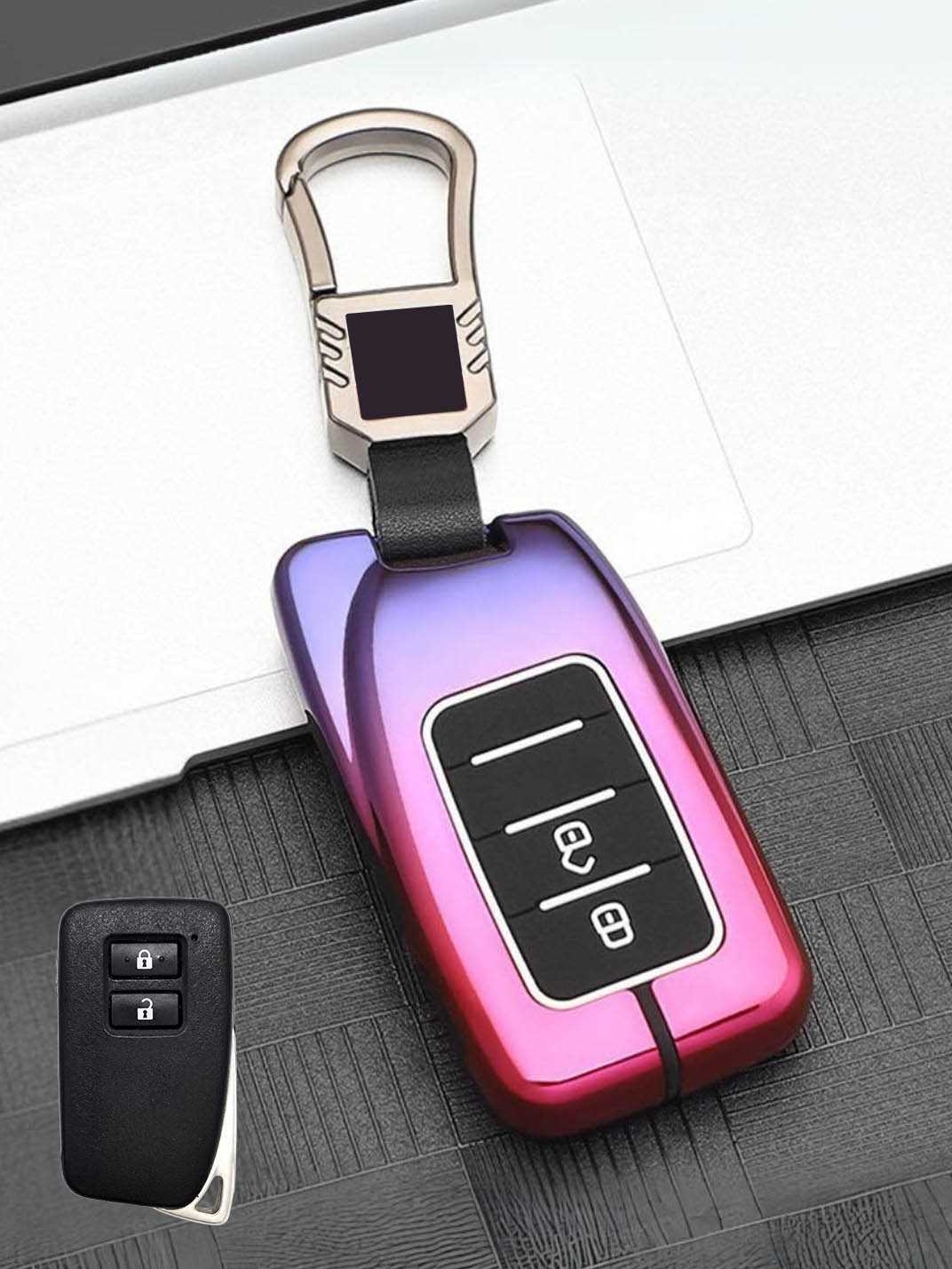 Luxury Colored Alloy Lexus Key Fob Case
