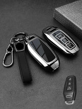 Heavy-Duty Zinc Alloy Audi Key Fob Cover