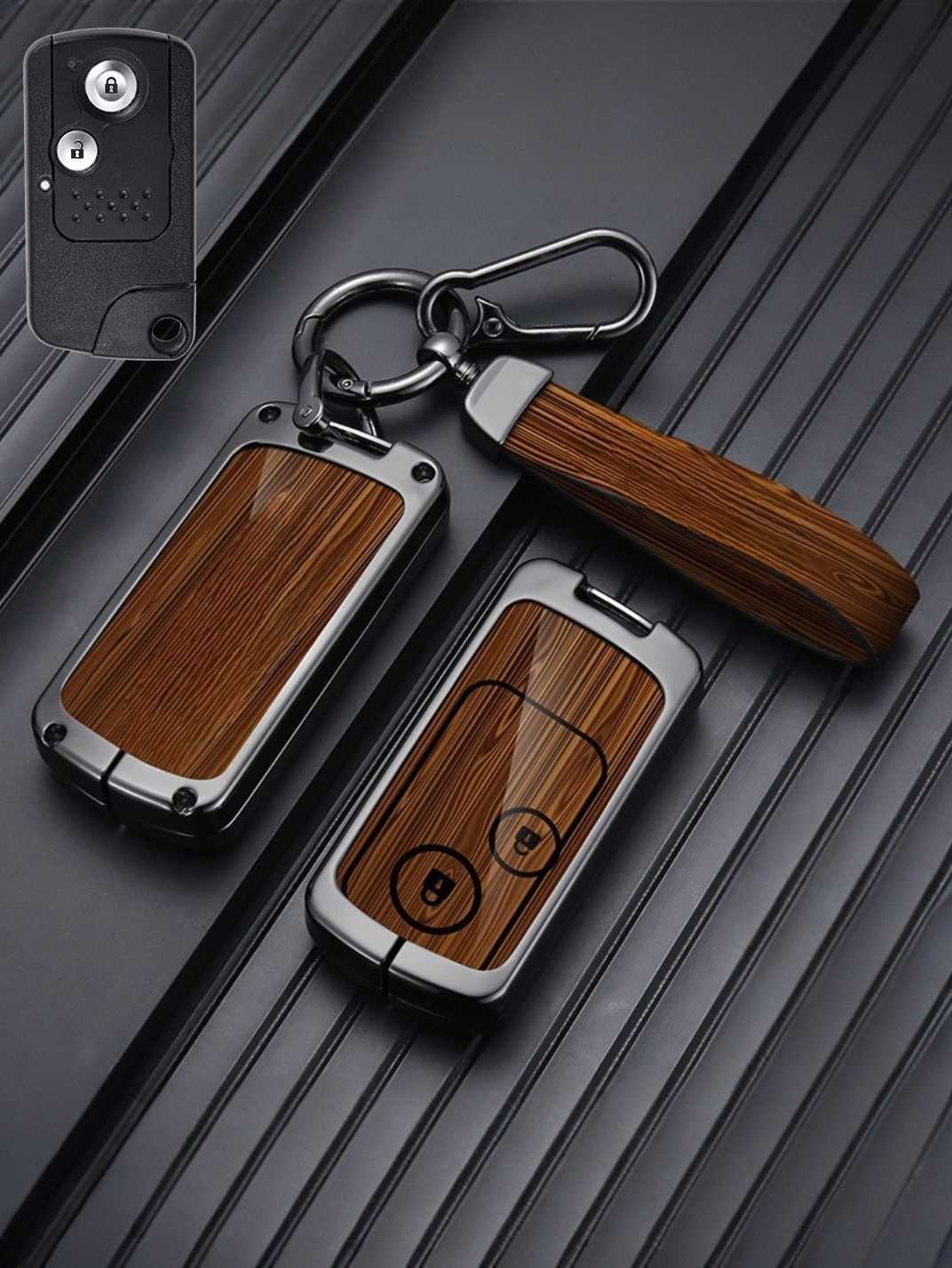 Heavy-Duty Zinc Alloy Honda Key Fob Cover