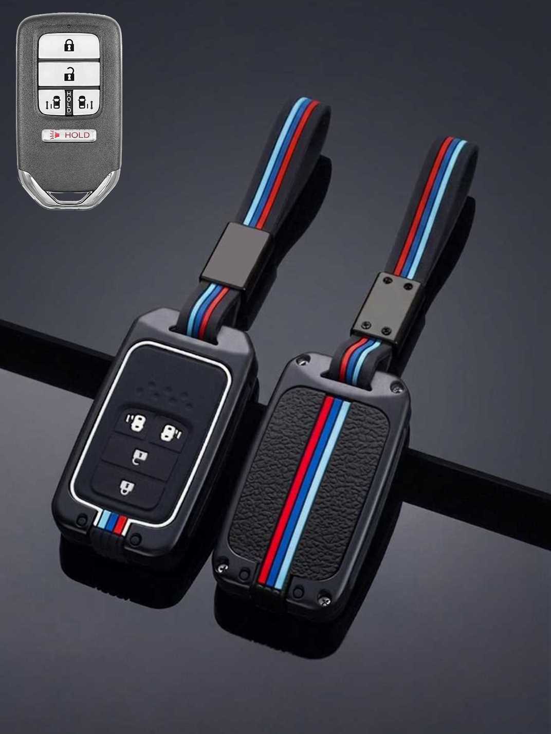 Luxury Colored Alloy Honda Key Fob Case