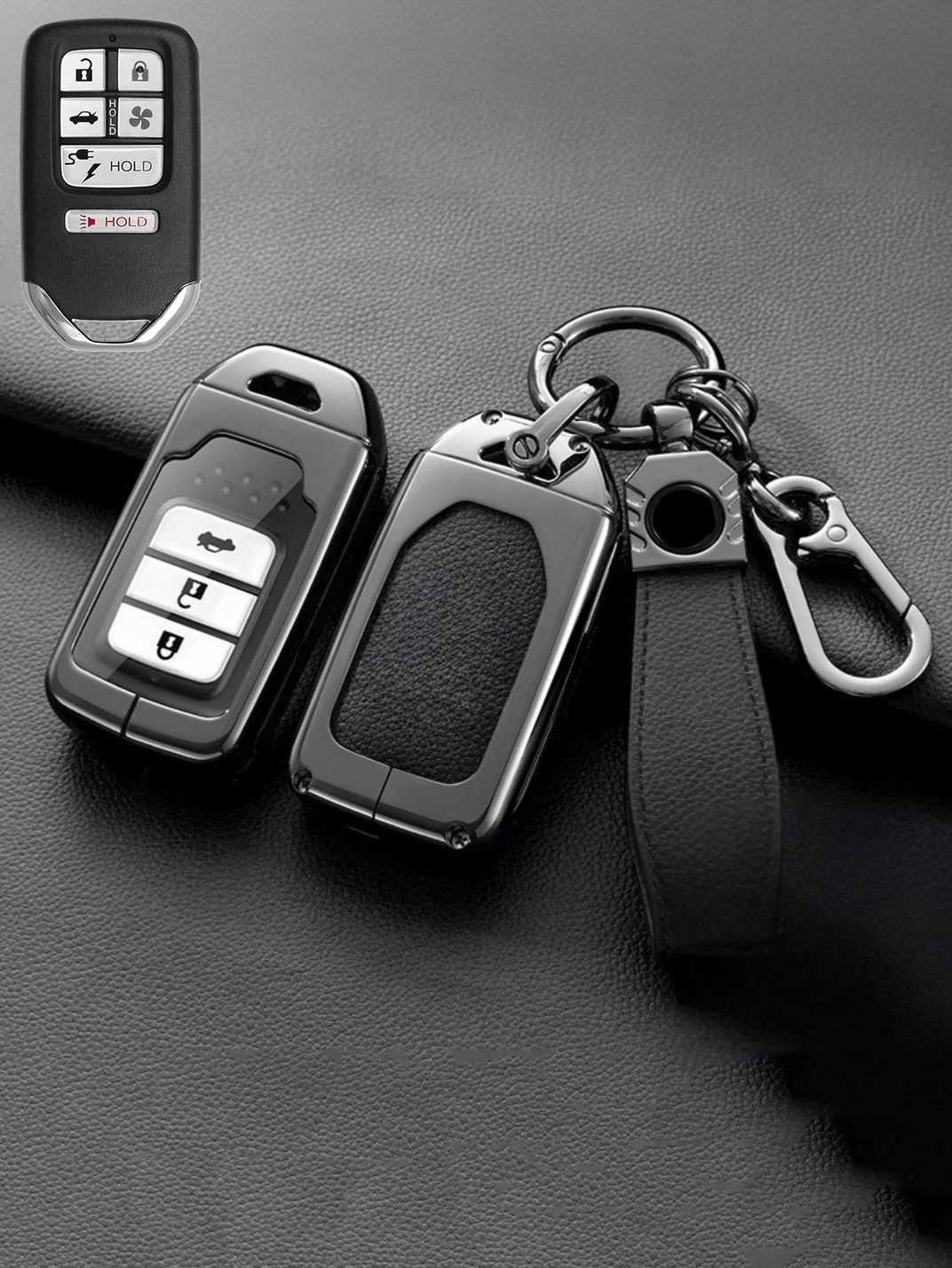 Premium Visible-Button Honda Key Shell