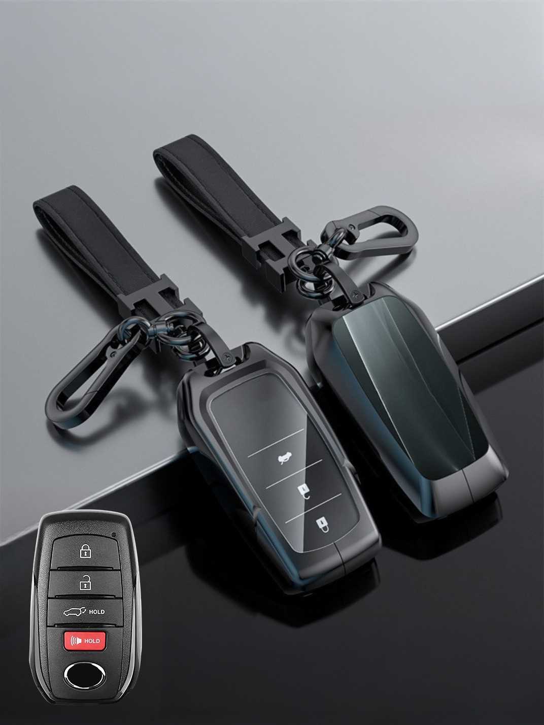 Visible Button Toyota Key Protector Shell