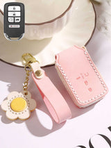 Premium Genuine Leather Honda Key Cover