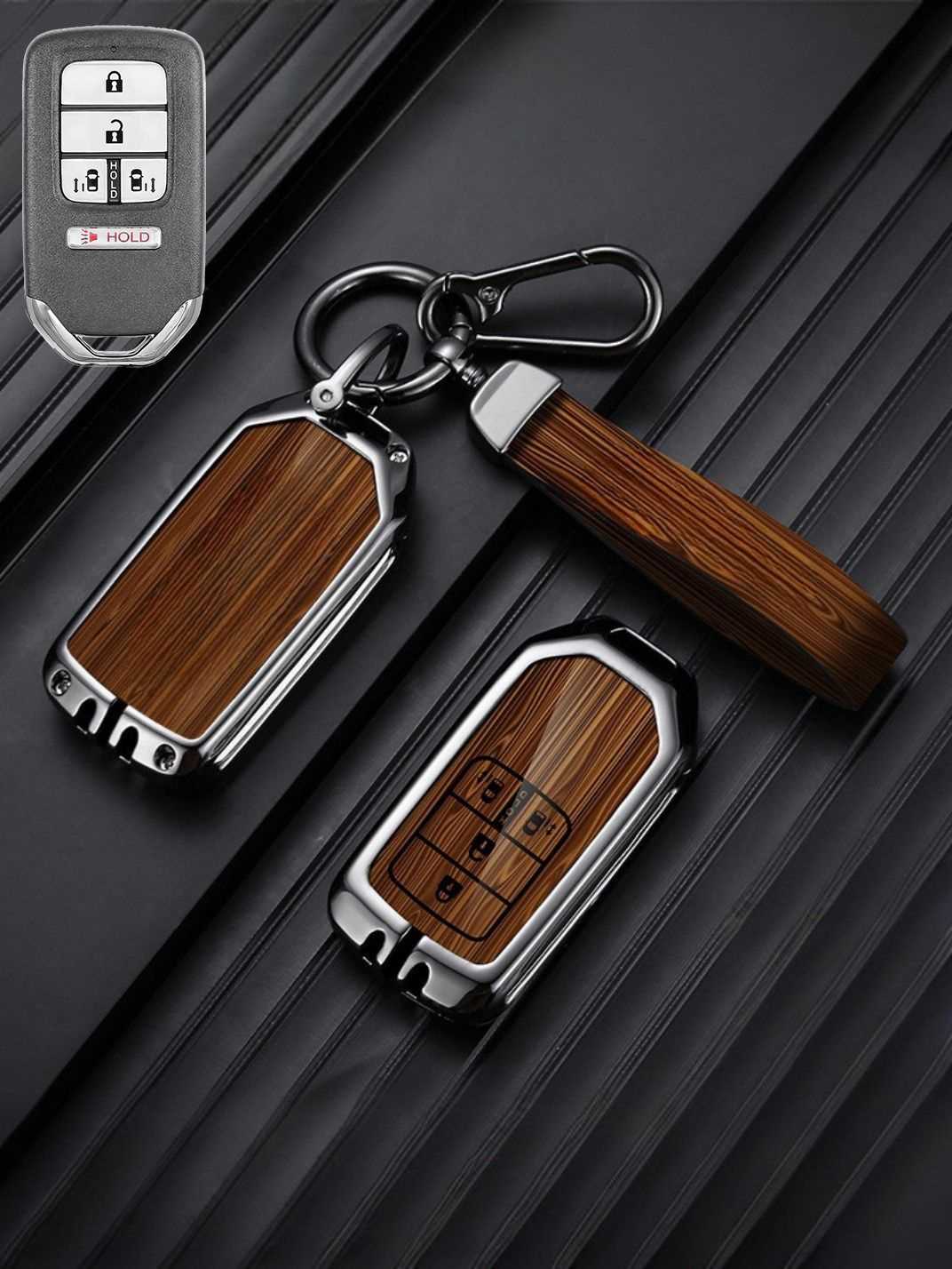 Heavy-Duty Zinc Alloy Honda Key Fob Cover